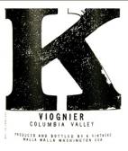 K Vintners  - Viognier 2022