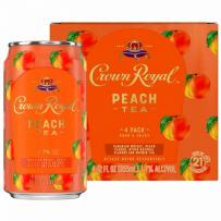 Crown Royal Peach Tea 4-Pack Cans (355ml)