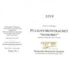 Domaine Francois Legros - Puligny-Montrachet 2021